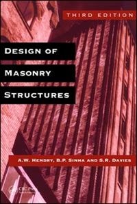 Couverture_Design Of Masonry Structures