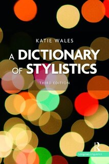 Front cover_A Dictionary Of Stylistics