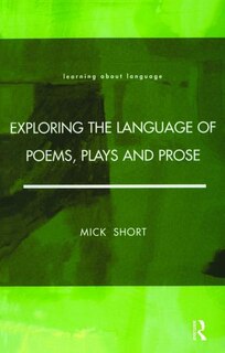 Front cover_Exploring The Language Of Poems, Plays And Prose