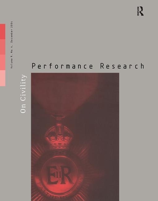 Front cover_Performance Research 9