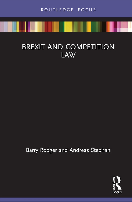 Front cover_Brexit And Competition Law