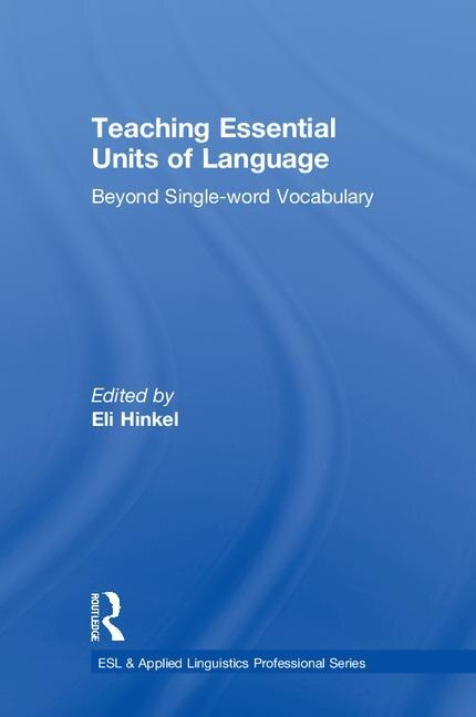 Front cover_Teaching Essential Units Of Language