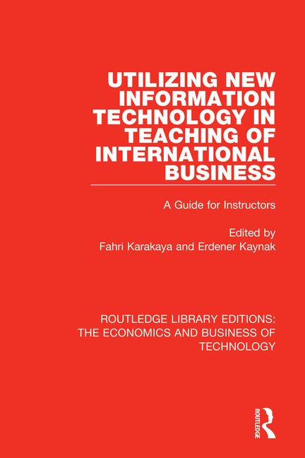 Couverture_Utilizing New Information Technology In Teaching Of International Business