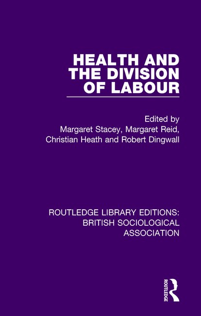 Front cover_Health And The Division Of Labour