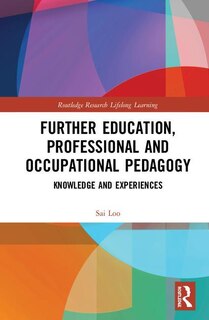 Front cover_Further Education, Professional And Occupational Pedagogy