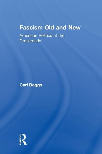 Front cover_Fascism Old And New