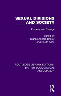 Front cover_Sexual Divisions And Society