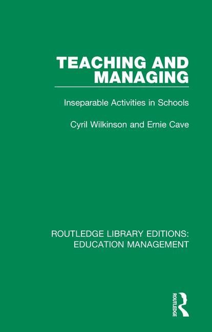 Front cover_Teaching And Managing