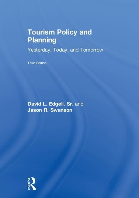 Couverture_Tourism Policy And Planning