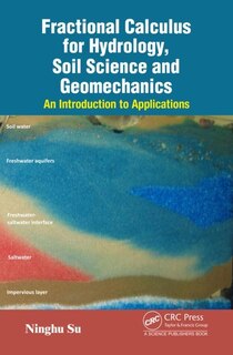 Couverture_Fractional Calculus For Hydrology, Soil Science And Geomechanics