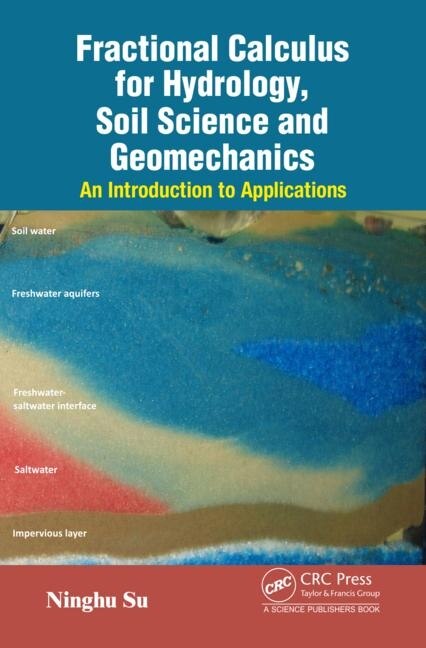 Couverture_Fractional Calculus For Hydrology, Soil Science And Geomechanics