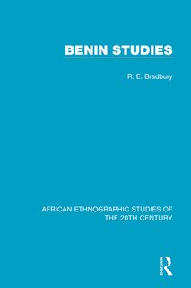 Front cover_Benin Studies