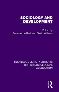 Front cover_Sociology And Development