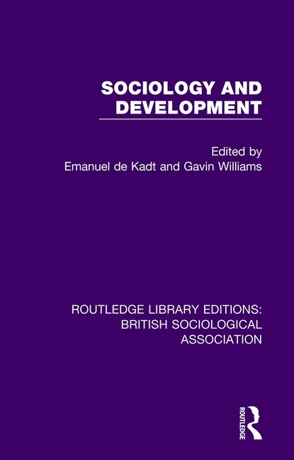 Front cover_Sociology And Development