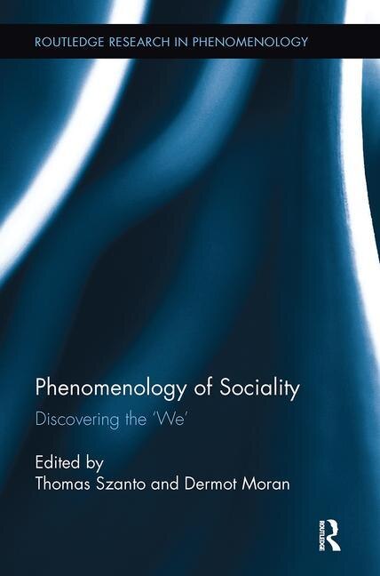 Front cover_Phenomenology Of Sociality