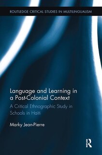 Couverture_Language And Learning In A Post-colonial Context