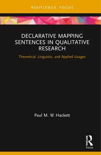 Couverture_Declarative Mapping Sentences In Qualitative Research