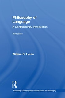 Front cover_Philosophy Of Language