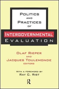 Front cover_Politics And Practices Of Intergovernmental Evaluation