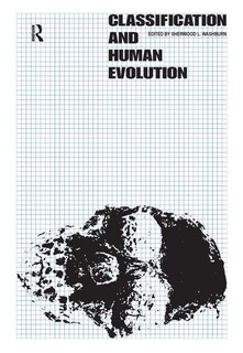 Front cover_Classification And Human Evolution
