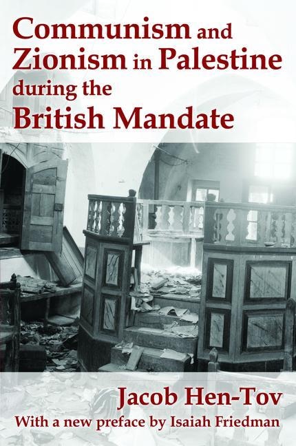 Front cover_Communism And Zionism In Palestine During The British Mandate