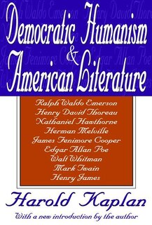 Front cover_Democratic Humanism And American Literature