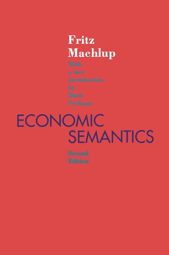 Front cover_Economic Semantics