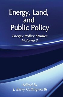 Front cover_Energy, Land and Public Policy
