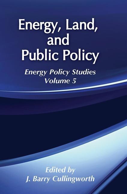 Front cover_Energy, Land and Public Policy
