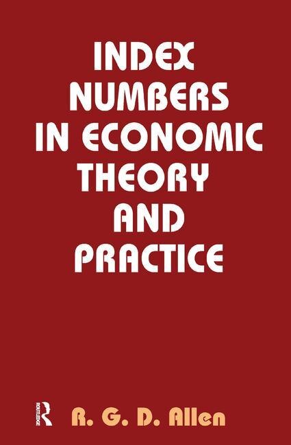 Front cover_Index Numbers In Economic Theory And Practice