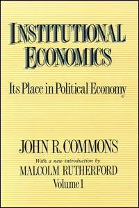 Couverture_Institutional Economics