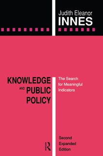 Couverture_Knowledge And Public Policy