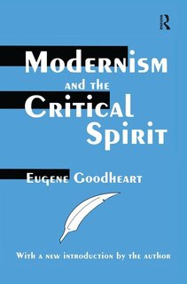 Front cover_Modernism And The Critical Spirit