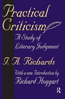 Front cover_Practical Criticism
