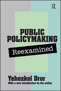 Front cover_Public Policy Making Reexamined