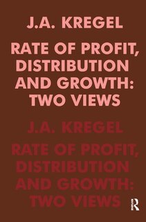 Front cover_Rate Of Profit, Distribution And Growth