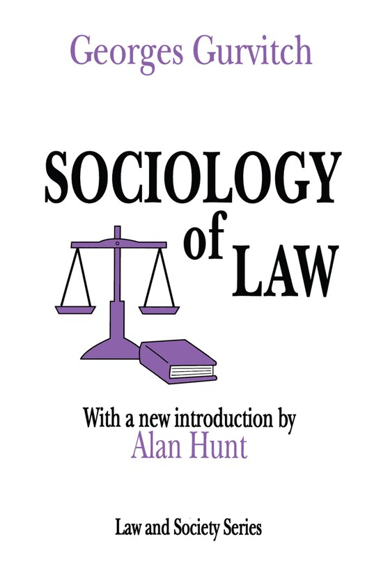Front cover_Sociology Of Law