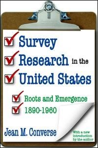 Front cover_Survey Research In The United States