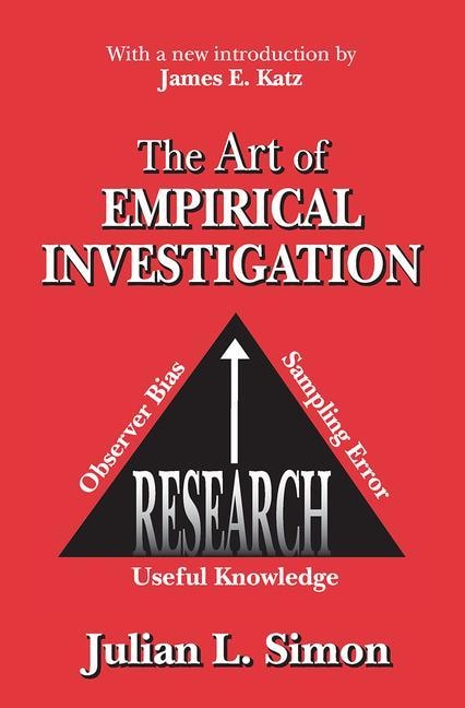 Front cover_The Art Of Empirical Investigation