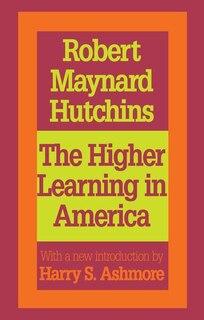 Front cover_The Higher Learning In America