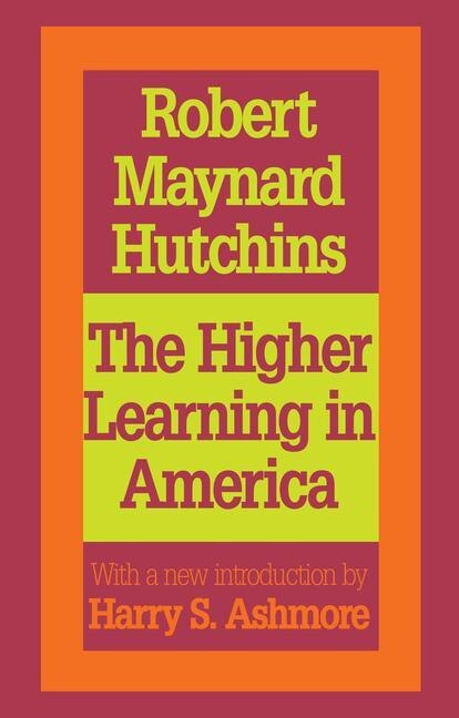 Front cover_The Higher Learning In America