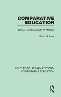 Front cover_Comparative Education