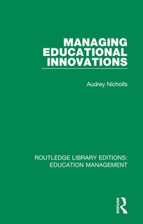 Front cover_Managing Educational Innovations