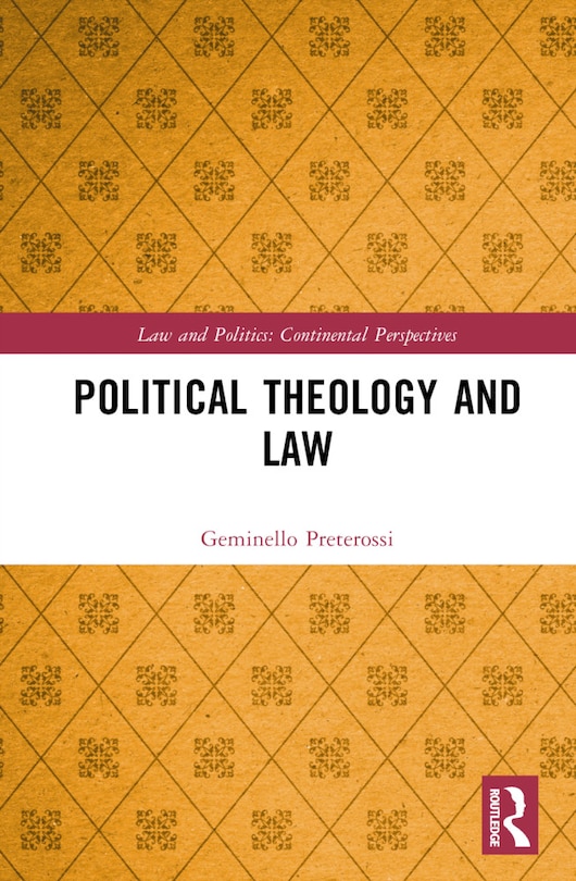 Couverture_Political Theology and Law