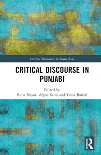 Front cover_Critical Discourse in Punjabi