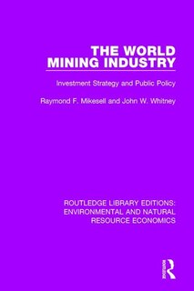 Front cover_The World Mining Industry