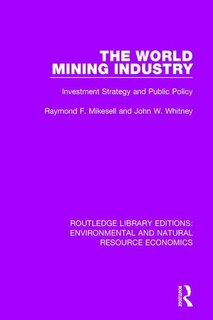 Front cover_The World Mining Industry
