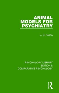 Front cover_Animal Models For Psychiatry