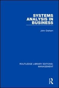 Front cover_Systems Analysis In Business