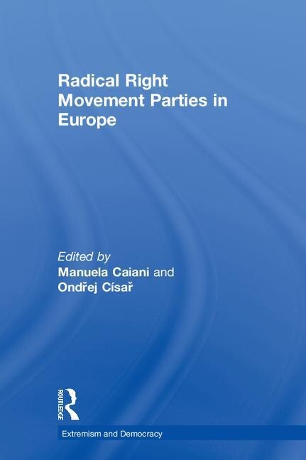 Front cover_Radical Right Movement Parties In Europe